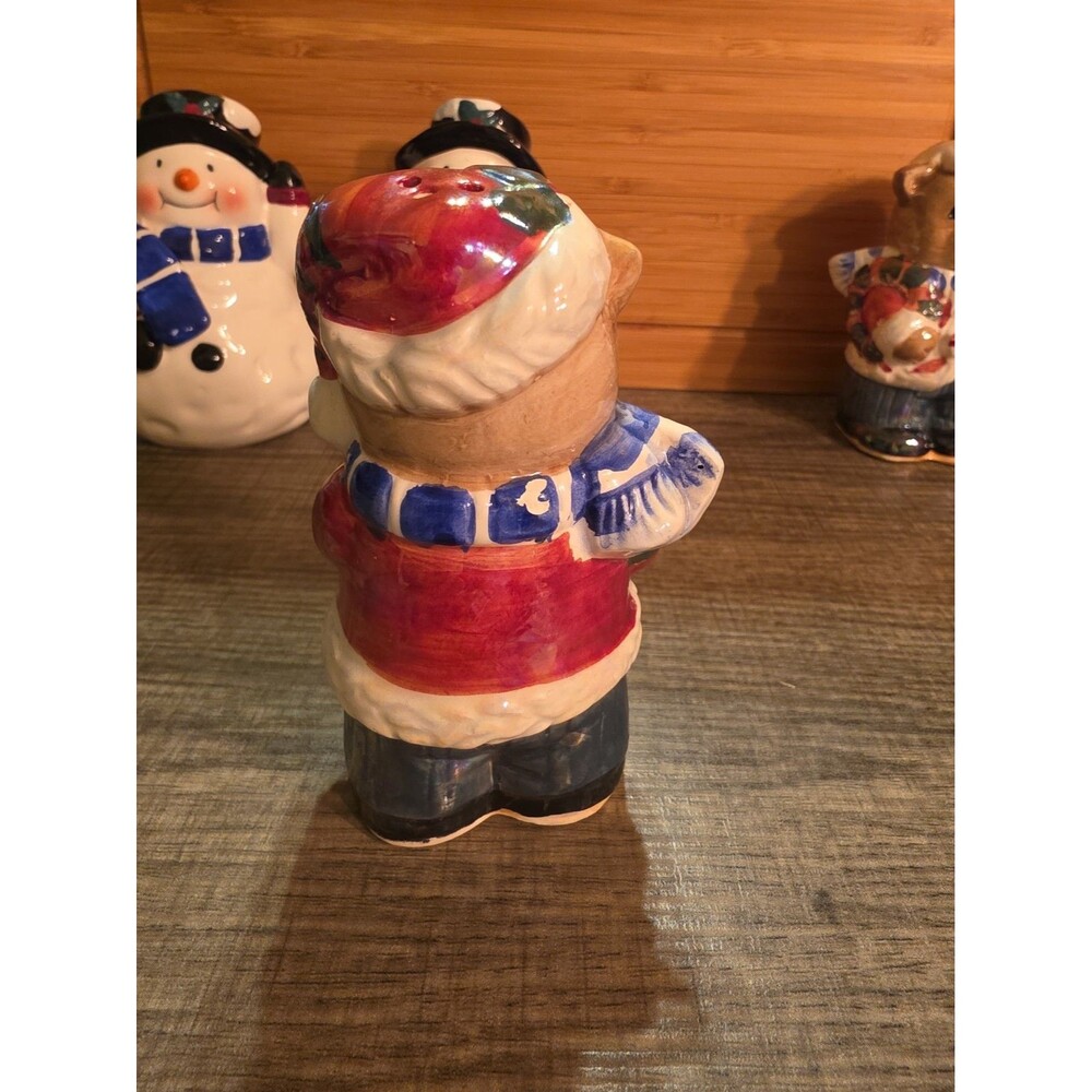 Christmas Salt & Pepper Shakers Snowmen and Bears - Picture 12 of 16